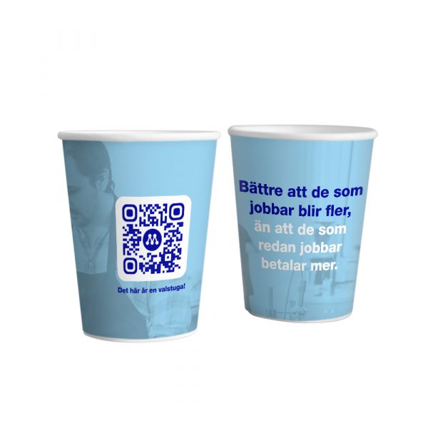 Produktbild, Pappersmugg